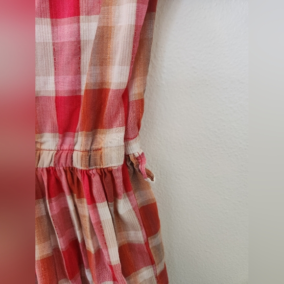 Vintage Rodeo Plaid Western Dress Small - Picture 9 of 9